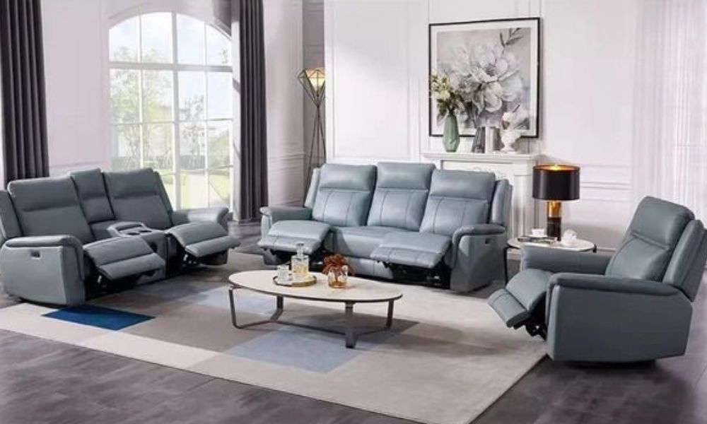Sofa và bàn trà được thiết kế công thái học
