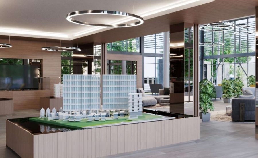 thiết kế văn phòng bất động sản