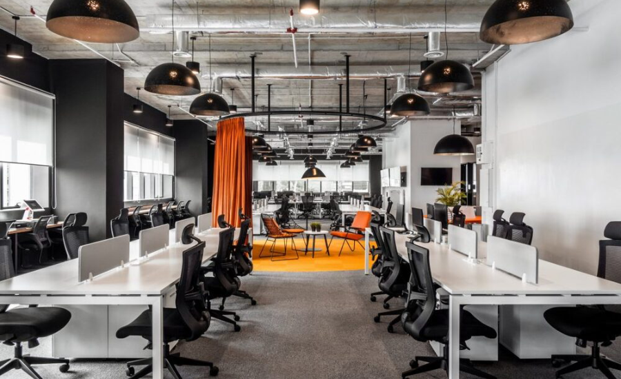 thiết kế văn phòng 100m2