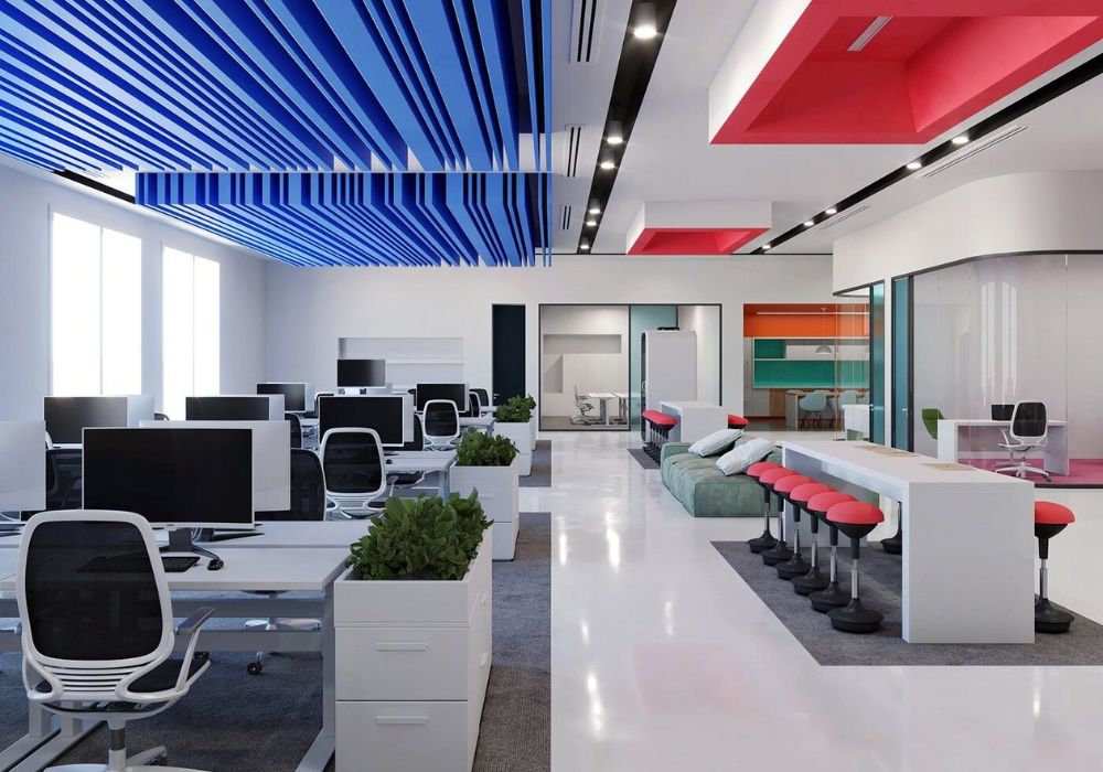 xu hướng nội thất văn phòng