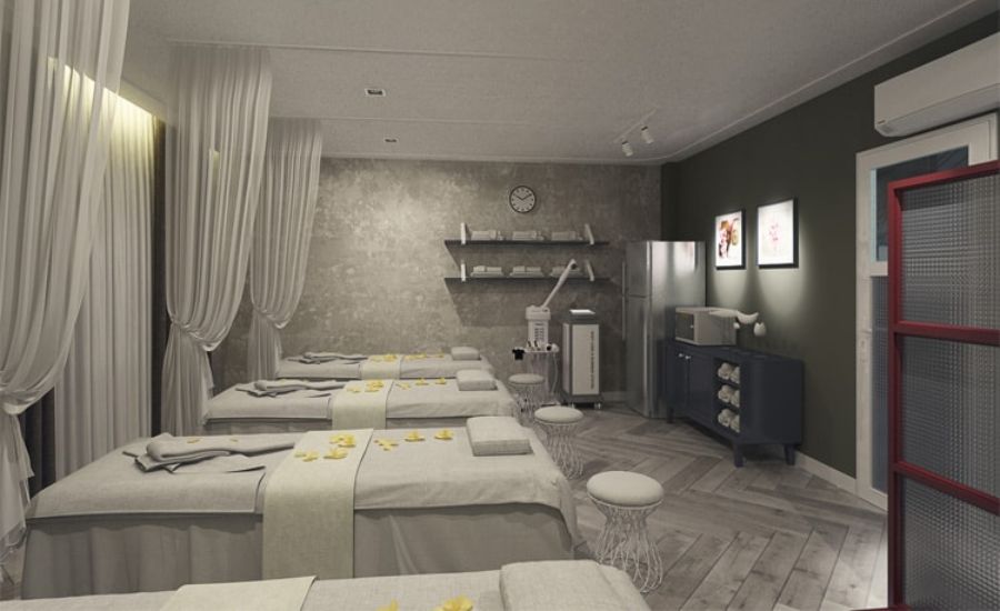 Mẫu thiết kế spa Bắc Âu