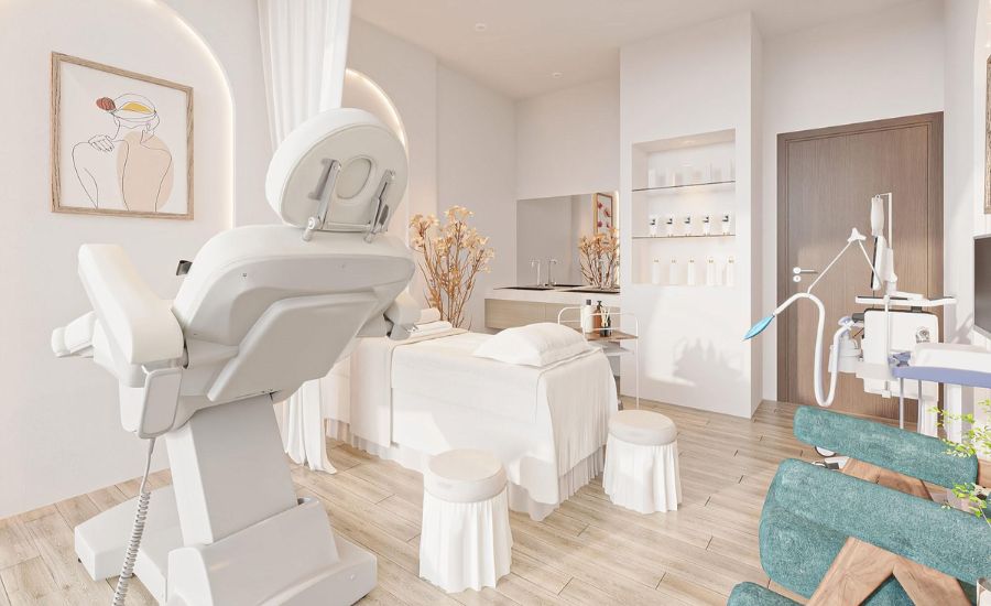 Mẫu thiết kế spa Hiện đại