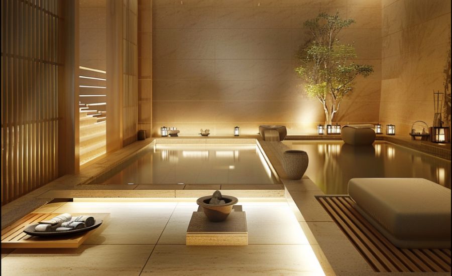 Mẫu thiết kế spa truyền thống