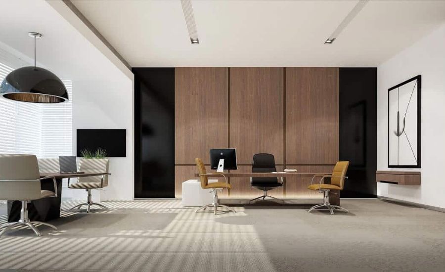 thiết kế phòng làm việc giám đốc