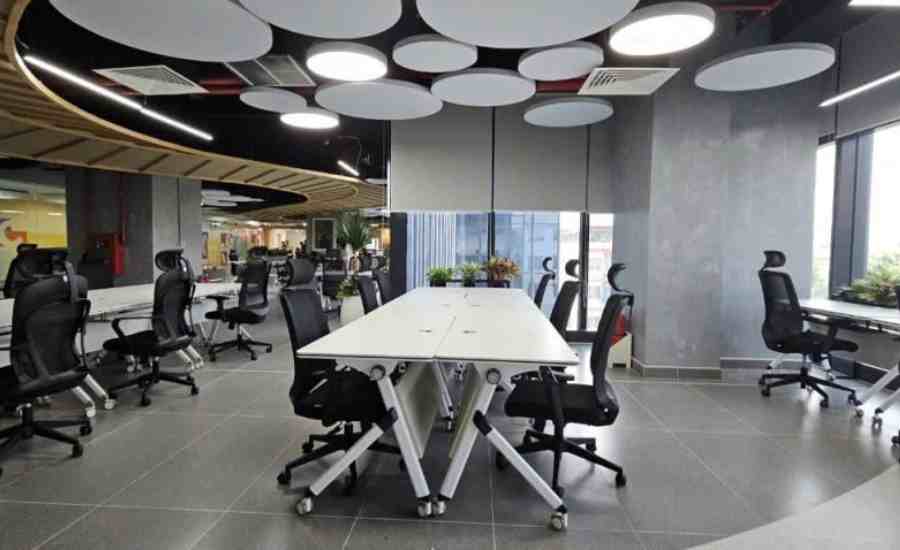 Thiết kế coworking Space phong cách hiện đại phá cách