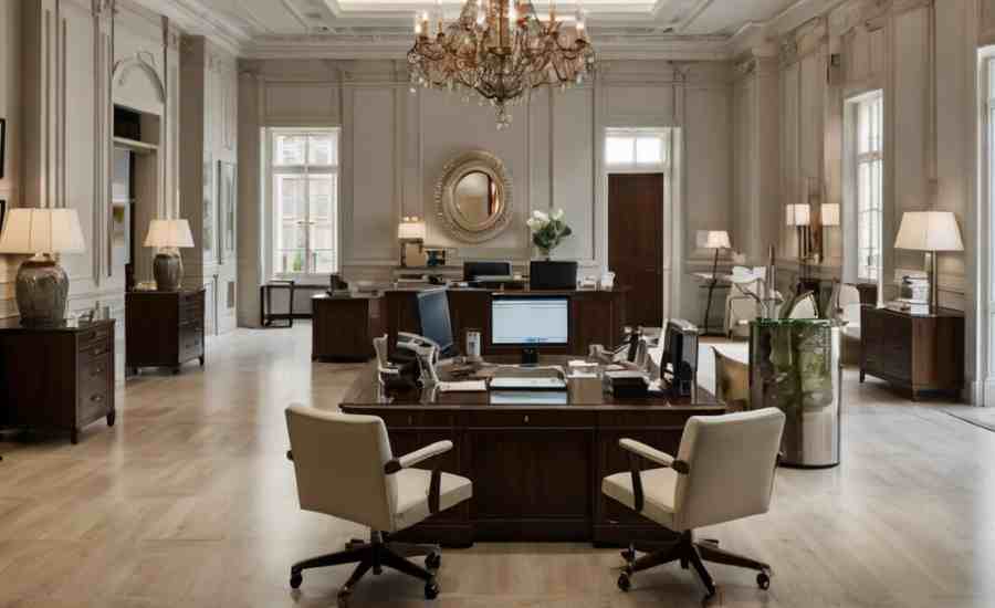 Thiết kế coworking Space phong cách Sang trọng