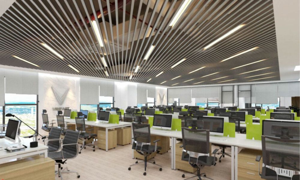 Phong cách thiết kế văn phòng hiện đại