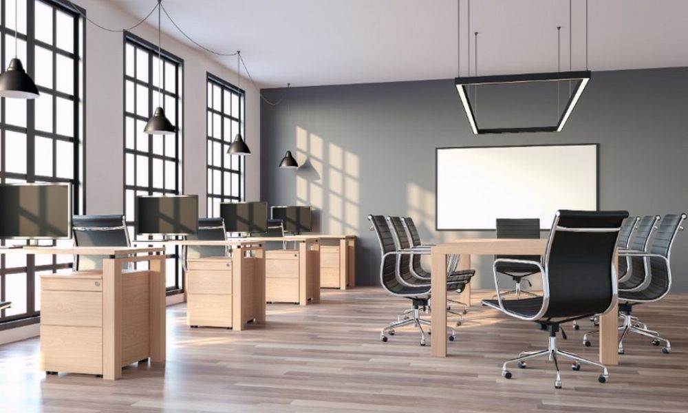 Phong cách thiết kế văn phòng tối giản