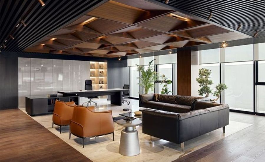 Phòng giám đốc sang trọng và đẳng cấp