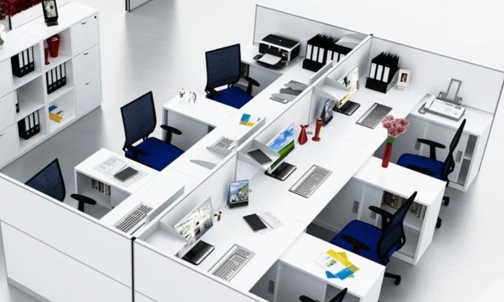 Văn phòng có thiết kế không gian diện tích thiếu khoa học