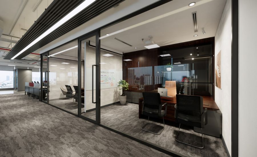 màu sắc trong thiết kế nội thất văn phòng