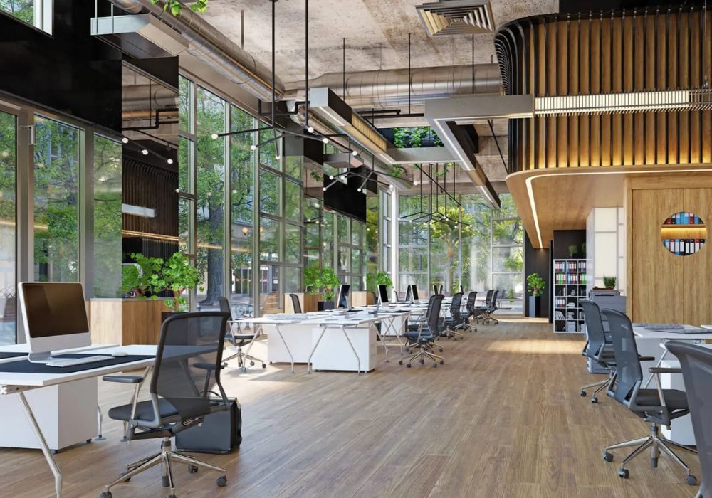 xu hướng nội thất văn phòng