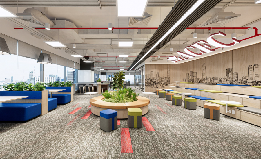 Tạo điểm nhấn bằng cách phối màu tương phản