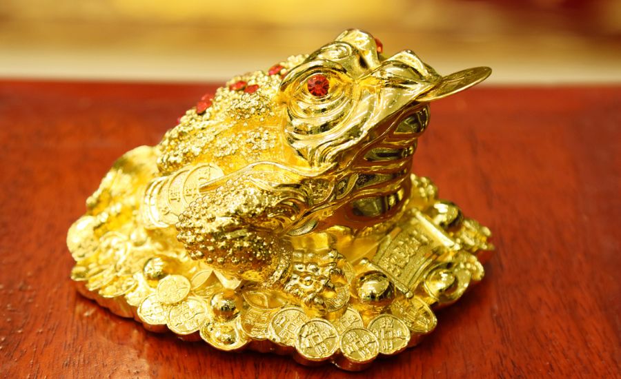 Thiềm thừ ngậm tiền