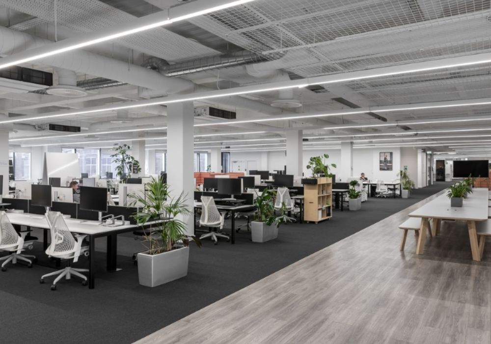 xu hướng nội thất văn phòng