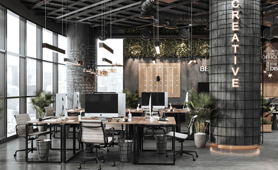 thiết kế văn phòng 30m2