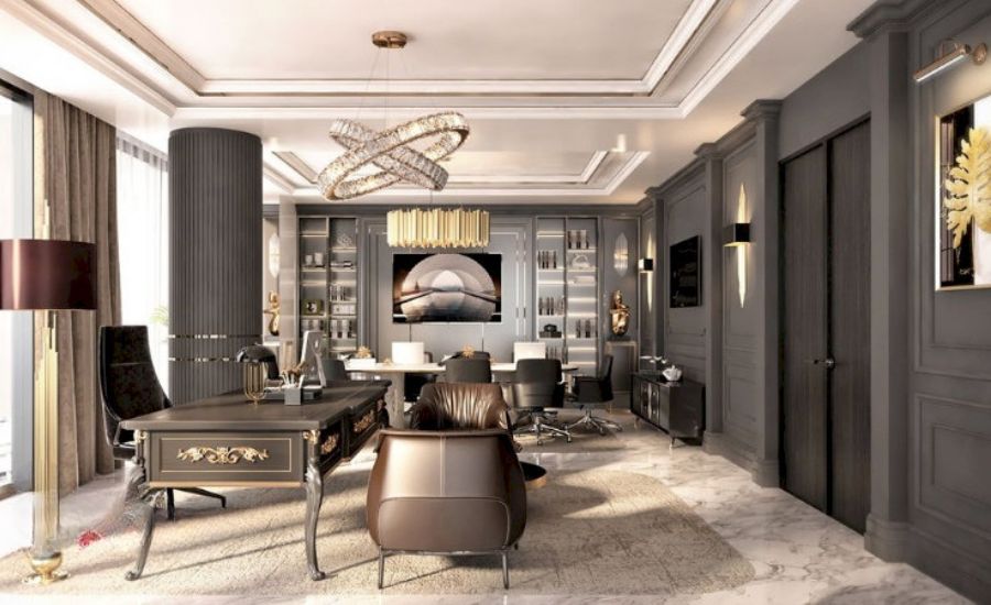 thiết kế văn phòng 30m2