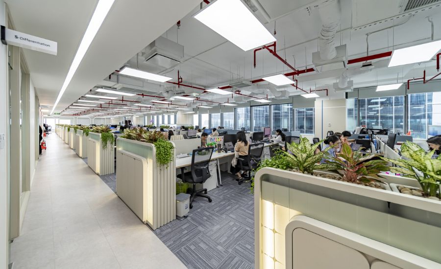 thiết kế văn phòng 30m2