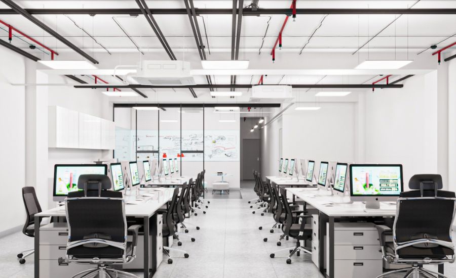 thiết kế văn phòng 30m2
