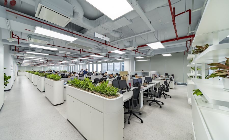 thiết kế văn phòng 30m2