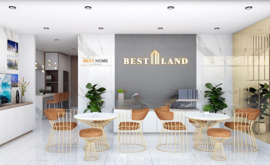 thiết kế văn phòng bất động sản