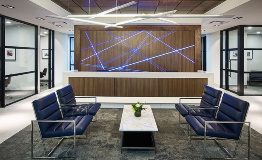 thiết kế văn phòng bất động sản