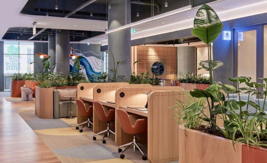 Thiết kế văn phòng hiện đại tiêu chuẩn xanh