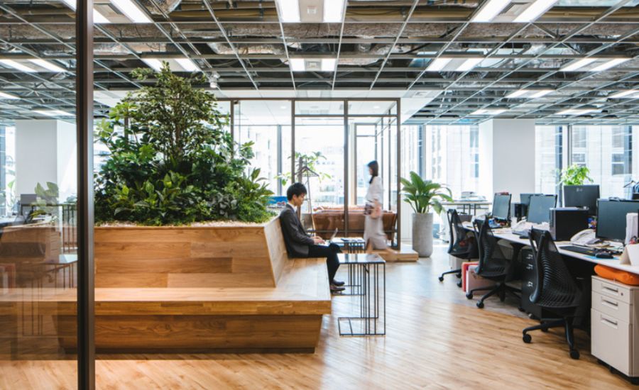 Thiết kế văn phòng marketing mở