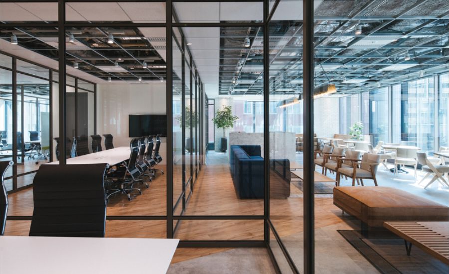 Thiết kế văn phòng marketing nhiều khu vực