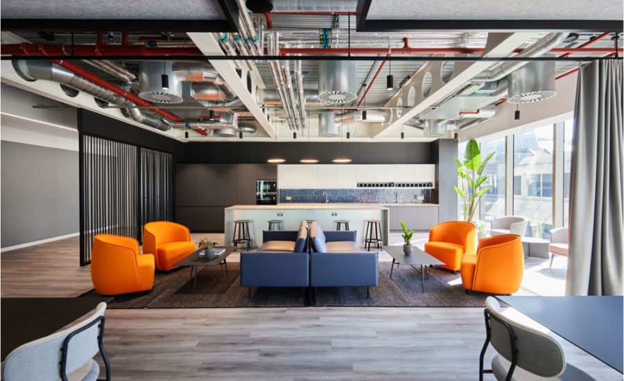 Thiết kế văn phòng marketing sáng tạo thư giãn