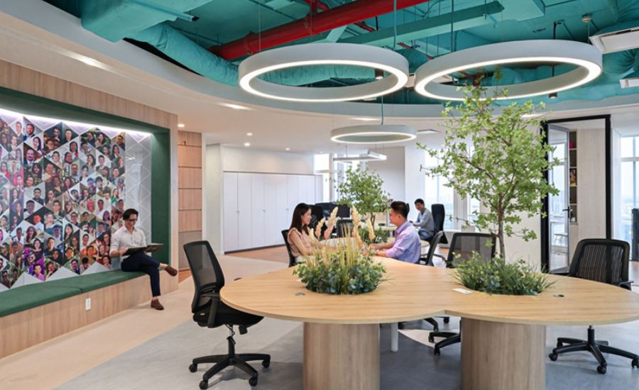 Thiết kế văn phòng marketing tiêu chuẩn xanh