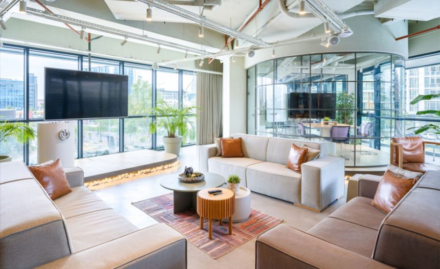 Thiết kế văn phòng marketing ứng dụng công nghệ