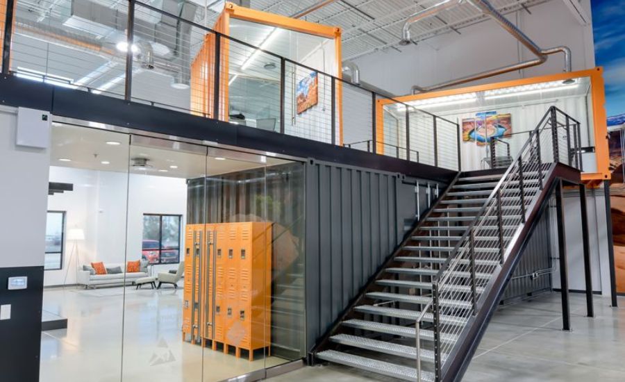 Thiết kế văn phòng nhà máy hai tầng