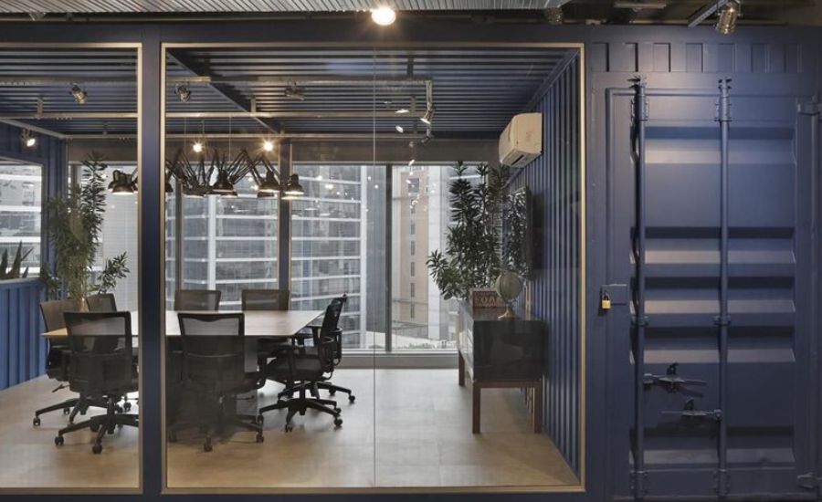 Thiết kế văn phòng nhà máy công nghiệp