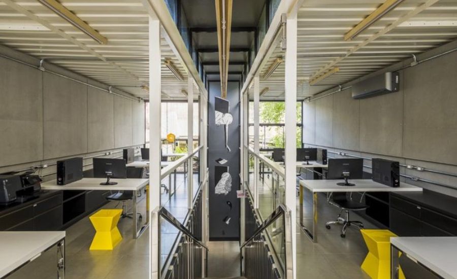 Thiết kế văn phòng nhà máy nội thất tiện dụng, đa năng