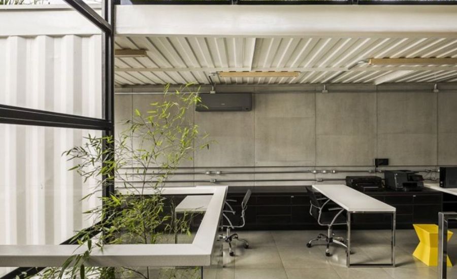 Thiết kế văn phòng nhà máy theo tiêu chuẩn xanh