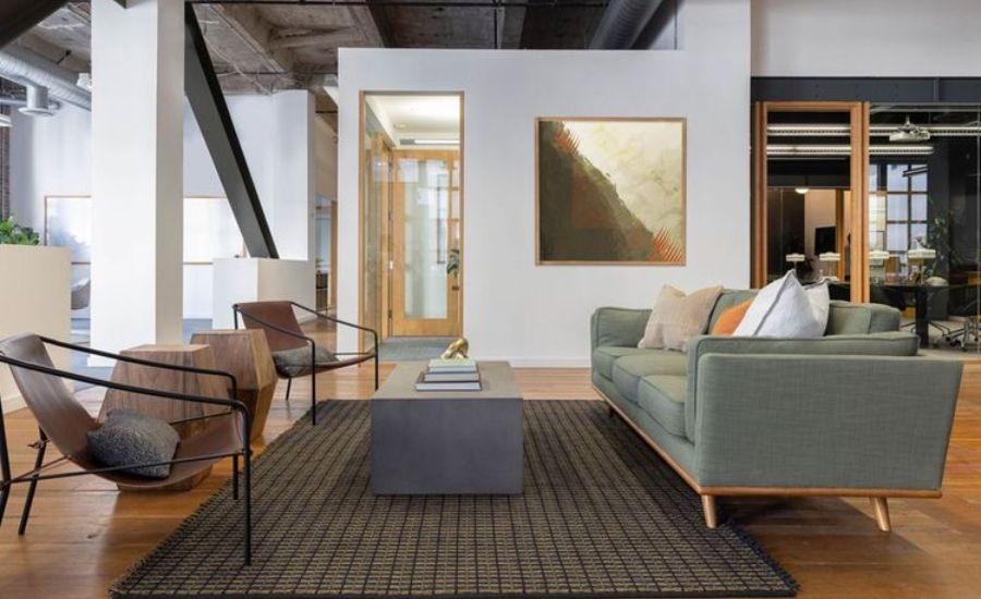 Thiê kế văn phòng phong cách homestick