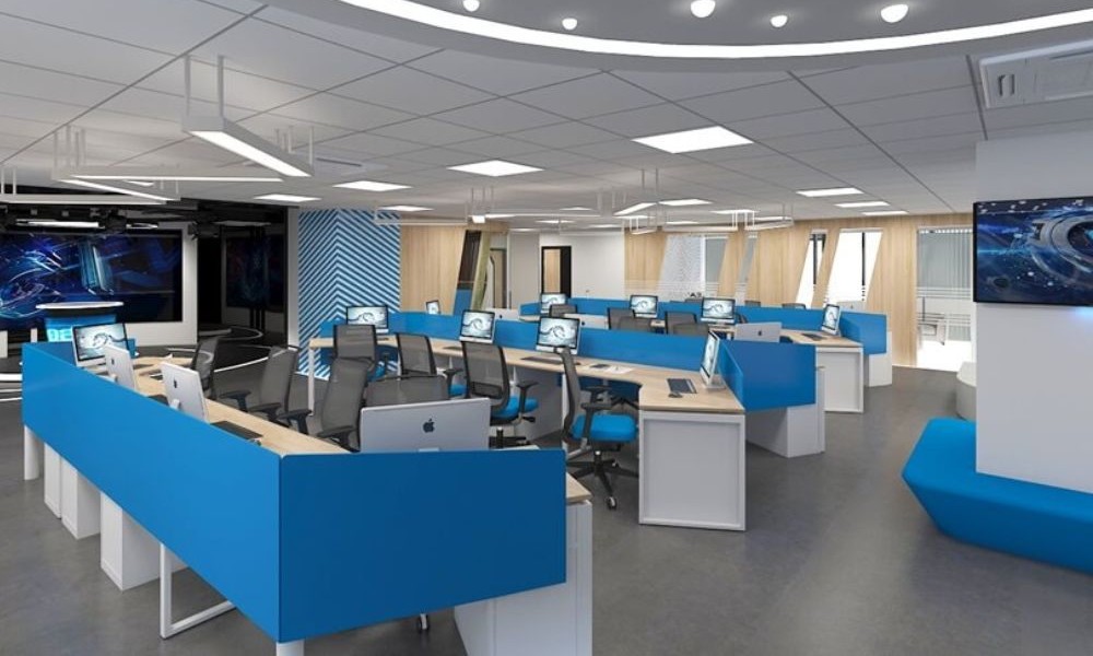 Văn phòng có thiết kế thiếu không gian riêng tư