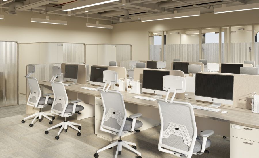 thiết kế văn phòng 30m2