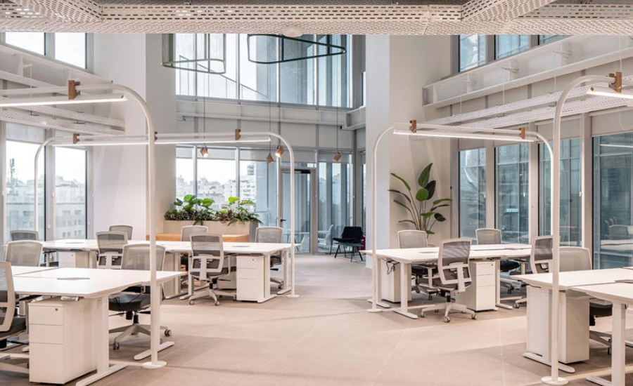 thiết kế văn phòng 100m2