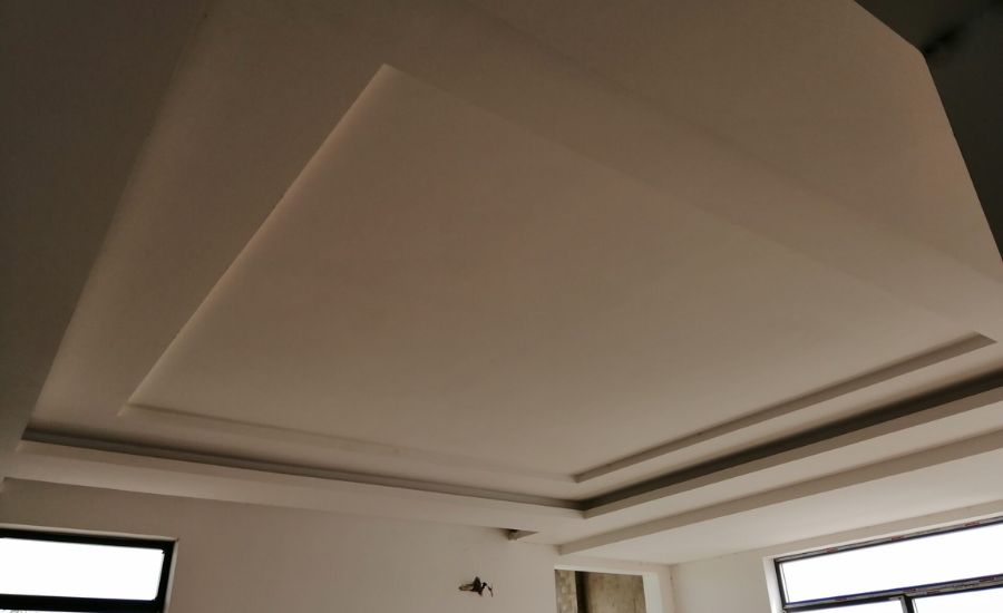 trần thạch cao trong văn phòng