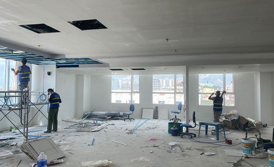 thi công điện văn phòng