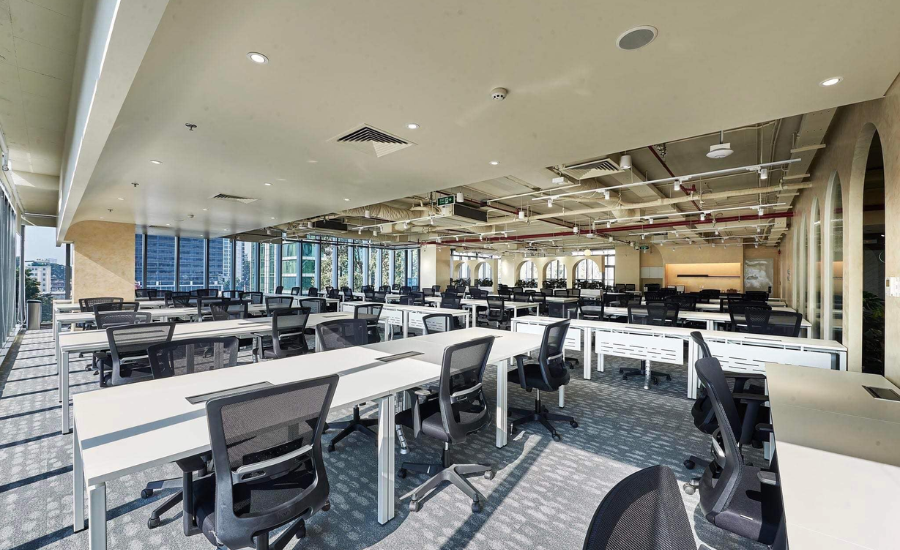 Triển khai thi công nội thất văn phòng