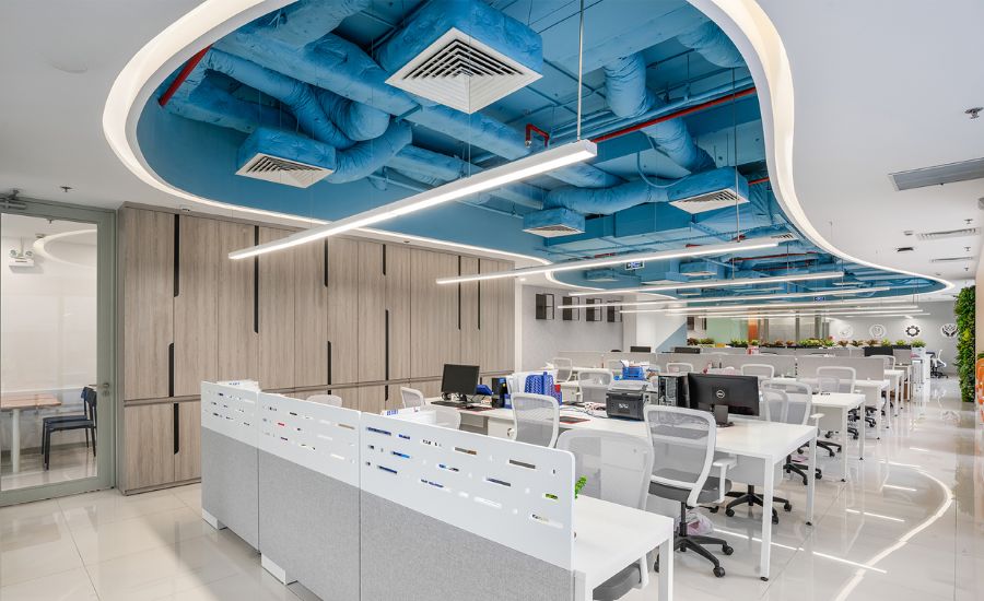 thiết kế văn phòng 30m2