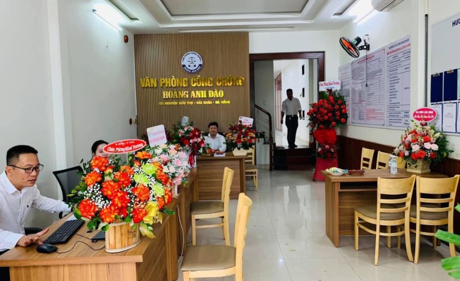 Mẫu thiết kế văn phòng công chứng cổ điển