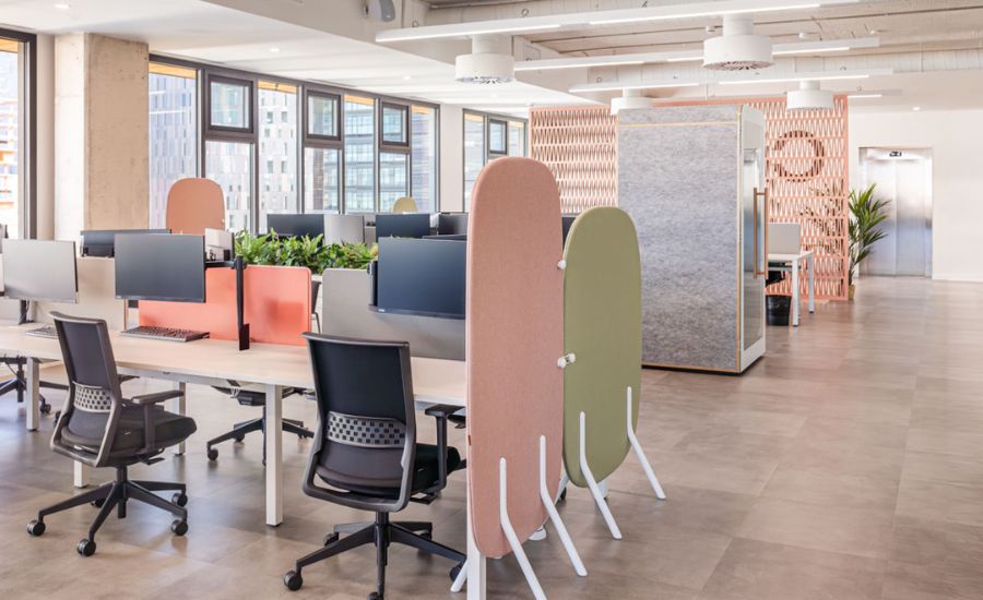 Ý tưởng thiết kế văn phòng không địa trung hải sáng tạo