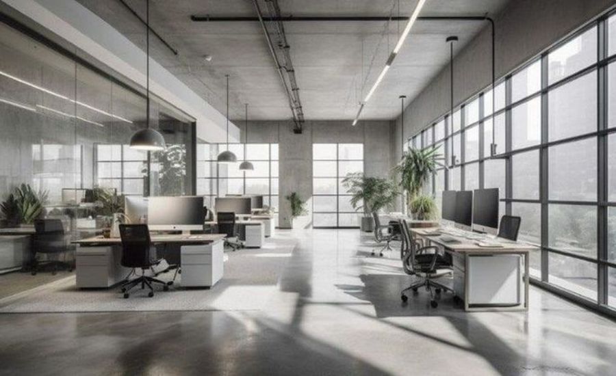 Ý tưởng thiết kế văn phòng không tối giản sáng tạo