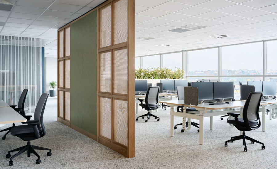 Thiết kế văn phòng không gian mở