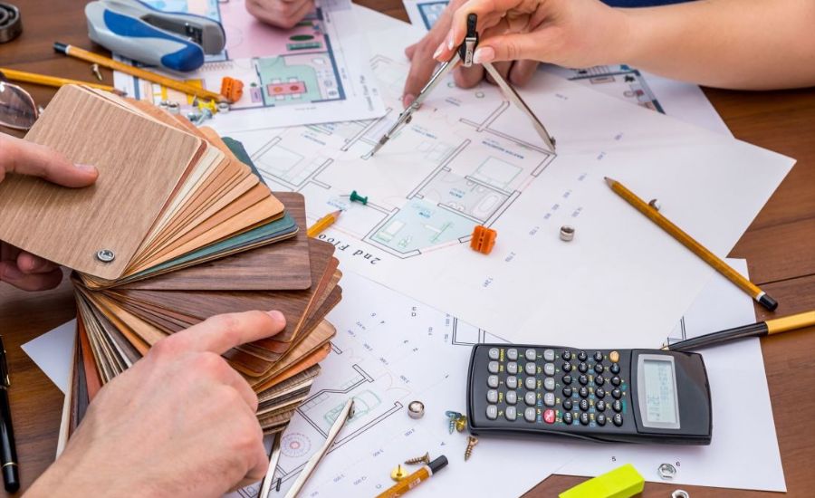 Lựa chọn nội thất và vật liệu phù hợp