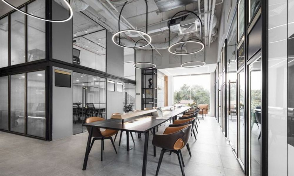 Mô hình thiết kế văn phòng công nghiệp